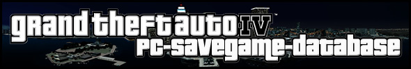 GRAND THEFT AUTO IV: PC-SAVEGAME-DATABASE