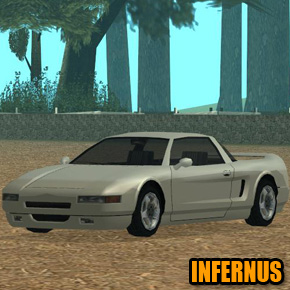 Inferno Exotic Car 2016 para GTA San Andreas