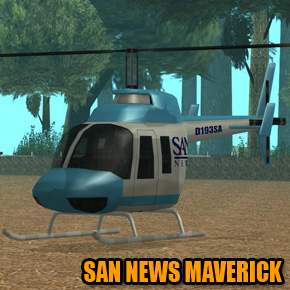GTA: San Andreas - SAN News Maverick