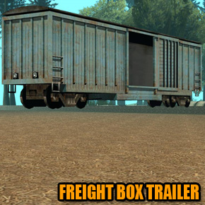 GTA: San Andreas - Freight Box Trailer