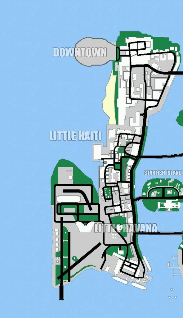 Гта Вайс Сити Карта Пакетов С Фото