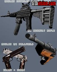 Download: Miklas Detailed Weapon Pack | Author: Karol Miklas