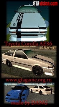 Download: Toyota Corolla AE86 | Author: DANG