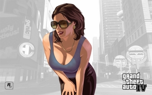 Grand Theft Auto IV Outdoor Series - Young Lady