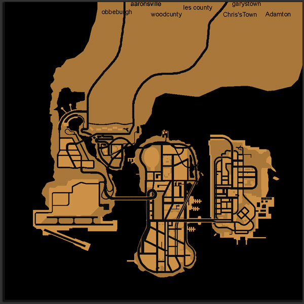 GTA III Map