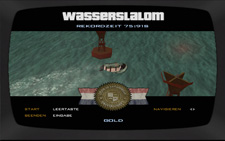 Bootsschule: Wasserslalom