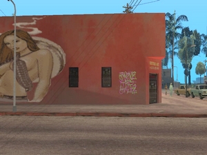 Graffiti in Los Santos - Bild wird geladen