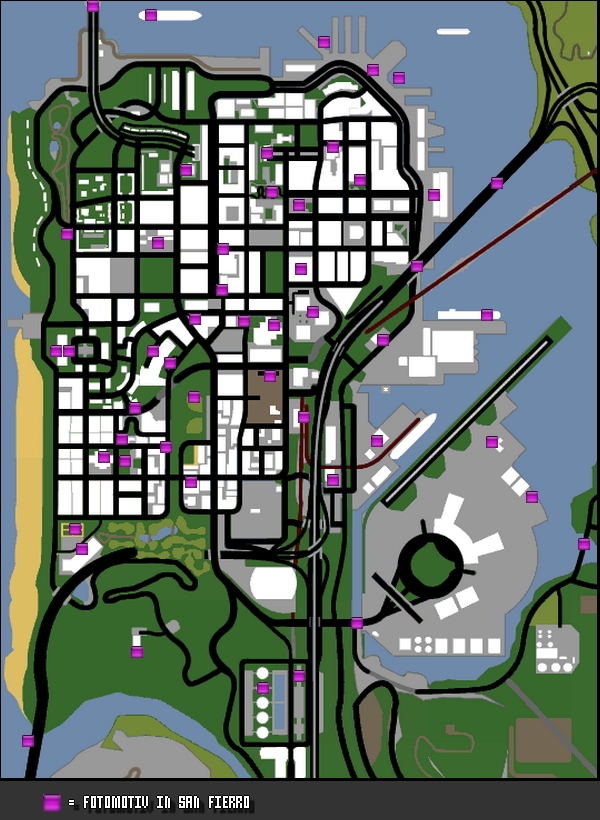 GTA San Andreas Snapshots