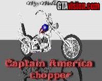 Captain America chopper