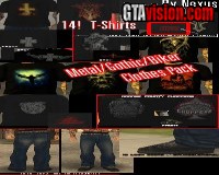 Metal/Gothic/Biker Clothes Pack