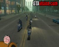 GTA IV Cop Cars Changed To Bike v1.0