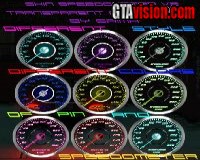 Speedometer Transparent and Chrome V2