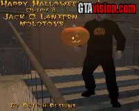 Jack O Lantern Molotovs & Halloween Outfit