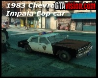 Chevrolet Impala Police '83