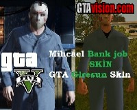 Gta 5 Michael Bank Job Skin Tommy Vercetti, Gta Giresun Stories