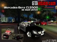 Download: Mercedes-Benz CLS500 SAPD POLICE | Author: JVT
