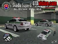 Download: Skoda Superb POLICIA (slovak police) | Author: JVT