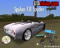Download: Spyker C8 Spyder | Author: JVT, KvH-DeSiGn & NightEye