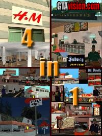Download: 4 in 1: PizzaHut, Subway, McDonalds und H&M | Author: VWW-Team