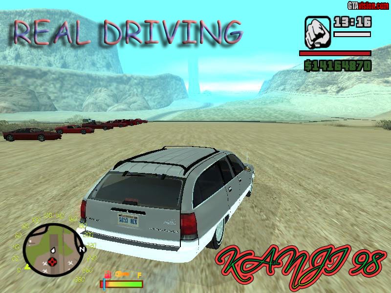 Real Driving Mod Gta San Andreas Gtavision Com Grand Theft Auto News Downloads Community And More