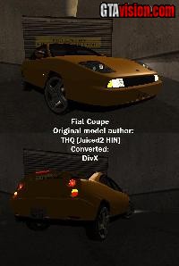 Download: Fiat Coupe | Author: Original model: Juiced2 HIN Converted: DivX