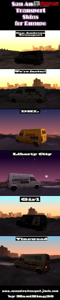 Download: SanAndreas Transport Skin for Rumpo | Author: MaxiKing30