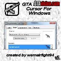 Download: GTA SA AK 47 Cursor For Windows | Author: wernairfight94